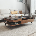 Wooden Coffee Table With storage